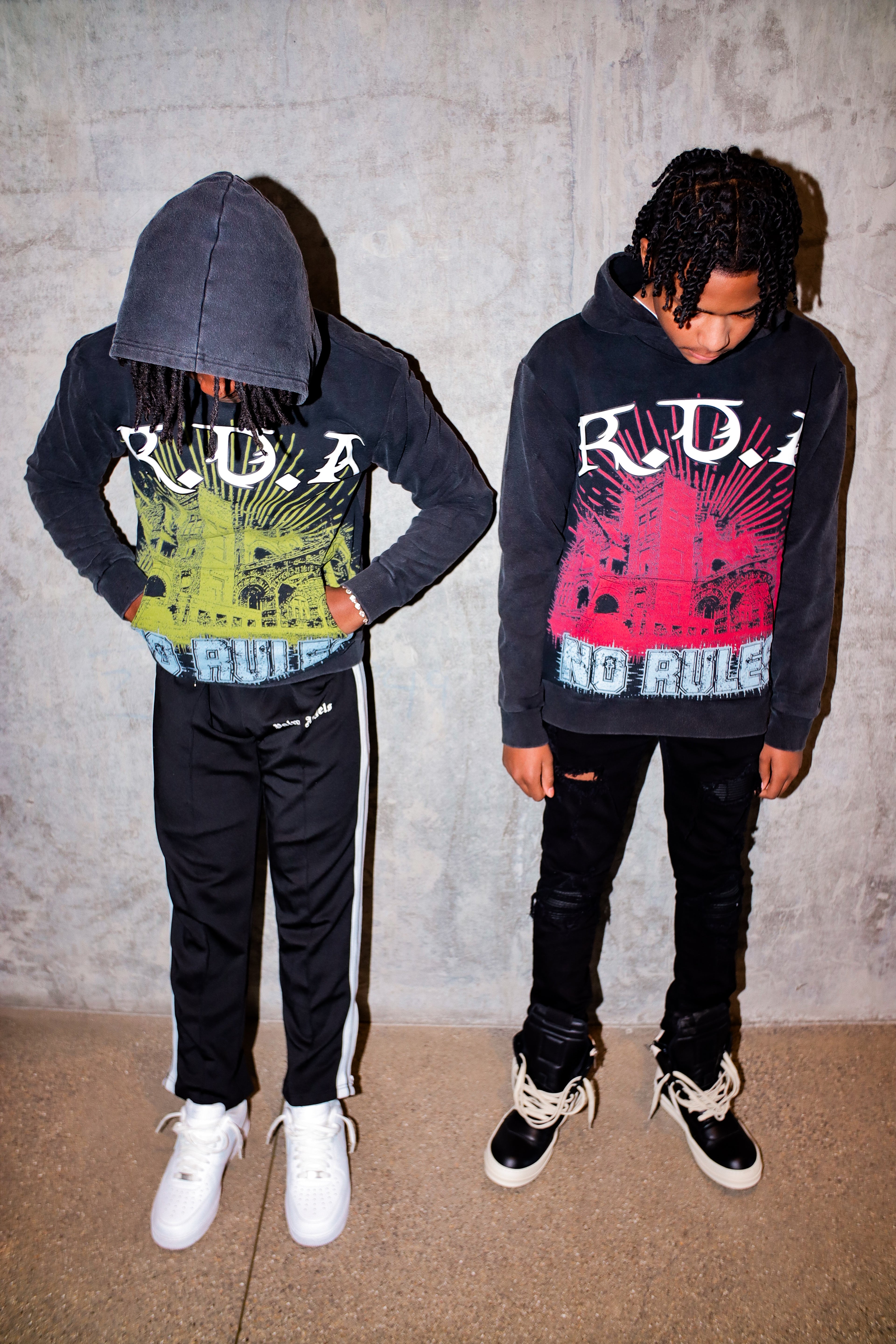 Where rules don't apply Hoodie